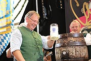 Anstich am 05.07.2019 auf dem Unterhachinger Bürgerfest {Foto. Martin Schmitz)